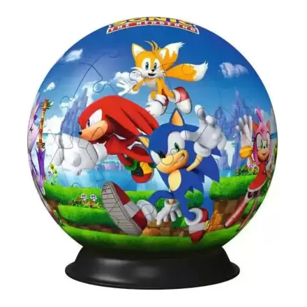 Sonic - The Hedgehog 3D puzzle s likovima Puzzle lopta (72 komada) termékfotója