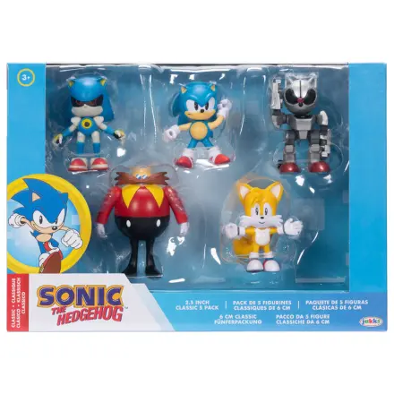 Sonic the Hedgehog paket 5 figura 6 cm fotografija proizvoda