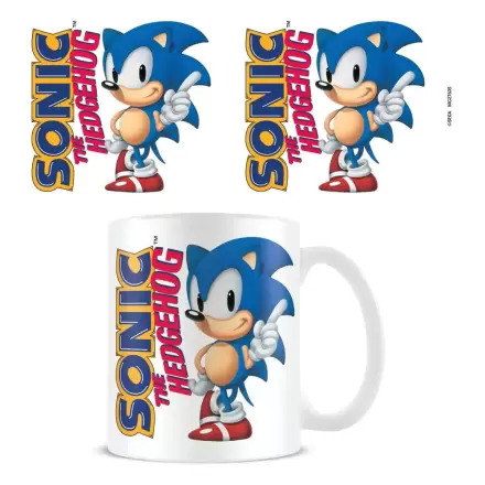 Sonic The Hedgehog Mug Klasična Gaming Ikona termékfotója