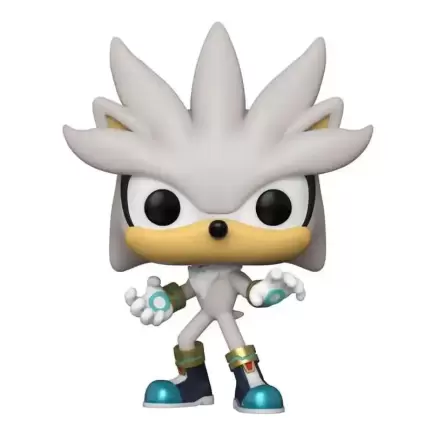 Sonic The Hedgehog Funko POP! Games Vinyl figura Silver The Hedgehog(GW) 9 cm termékfotója