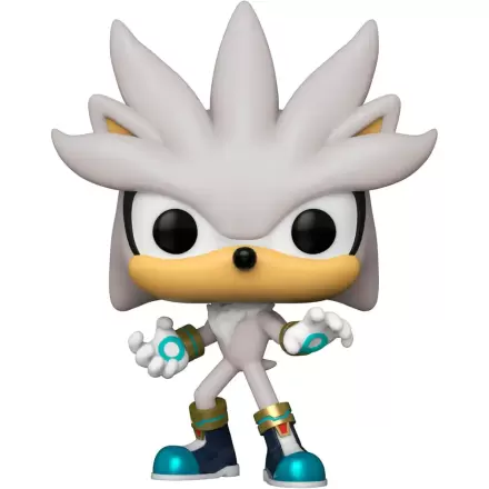 Sonic The Hedgehog Funko POP! Games Vinyl figura Silver The Hedgehog(GW) 9 cm fotografija proizvoda