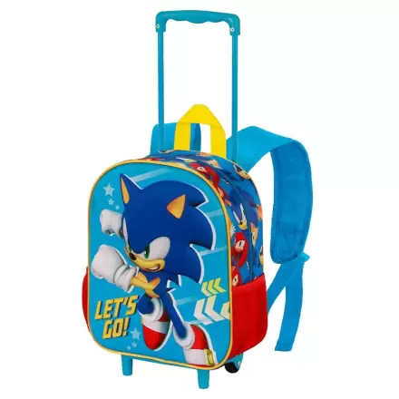 Sonic The Hedgehog Go 3D trolley 34 cm fotografija proizvoda