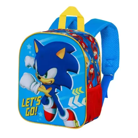 Sonic The Hedgehog Go 3D ruksak 31cm termékfotója