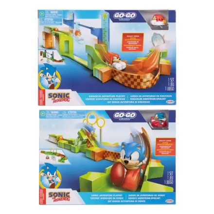 Sonic - The Hedgehog Go Go Racers Mini Figure Playset Rampe za lansiranje Sonic & Knuckles termékfotója