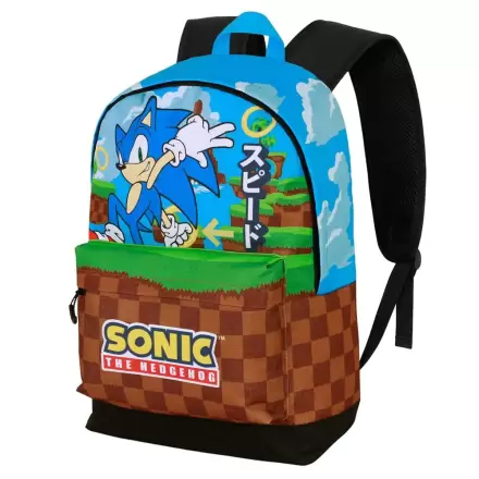 Sonic the Hedgehog Greenhill prilagodljivi ruksak 44 cm fotografija proizvoda
