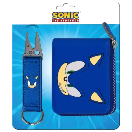 Sonic the Hedgehog privjesak za ključeve + set novčanika fotografija proizvoda