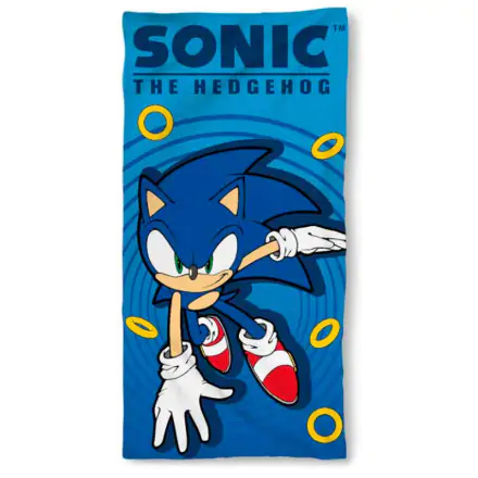 Sonic The Hedgehog ručnik za plažu od mikrovlakana termékfotója