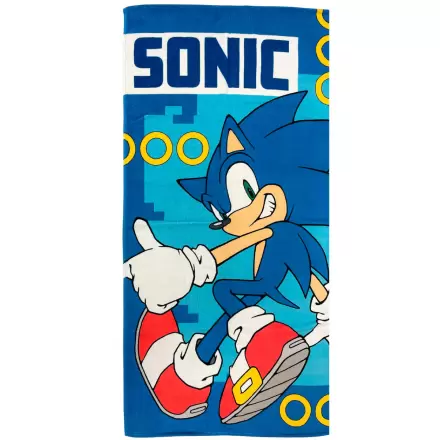 Sonic The Hedgehog pamučni ručnik za plažu termékfotója