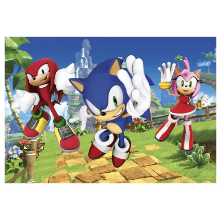 Sonic The Hedgehog puzzle 3 x 48 komada termékfotója