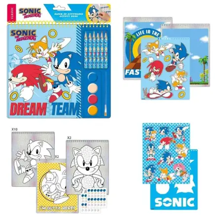 Sonic The Hedgehog bojanka s aktivnostima fotografija proizvoda