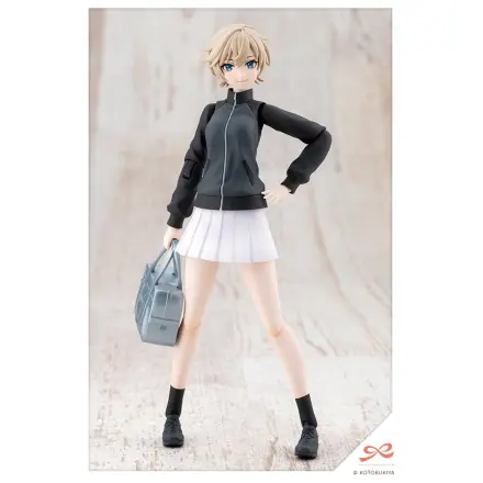 Sousai Shojo Teien Plastični Model Komplet 1/10 Rui Saotome Touhou High School Tracksuit Dreaming Style Midnight Onyx 16 cm fotografija proizvoda