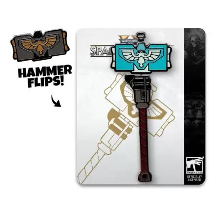 Space Marine 2 značka Thunder Hammer 5 cm fotografija proizvoda
