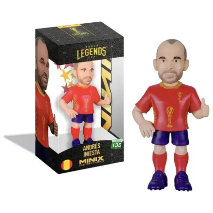 SPAIN Iniesta Figura Minix World Legends Cup 12 cm fotografija proizvoda