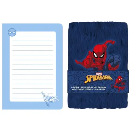 Marvel Spiderman A5 plišana bilježnica fotografija proizvoda