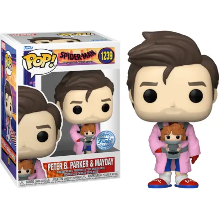 Spider-Man: Across the Spider-Verse Funko POP! vinilna figura Peter B. Parker & Mayday 9 cm fotografija proizvoda