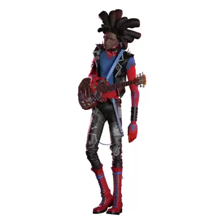 Spider-Man: Across the Spider-Verse Movie Masterpiece akcijska figura 1/6 Spider-Punk 32 cm termékfotója