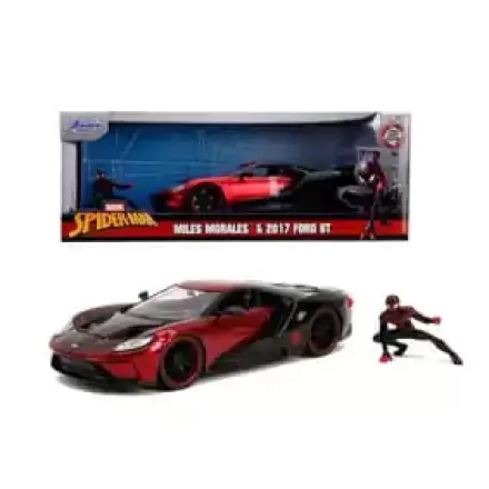 Spider-Man Diecast Model 1/24 2017 Ford GT Miles Morales Model od lijevanog metala termékfotója