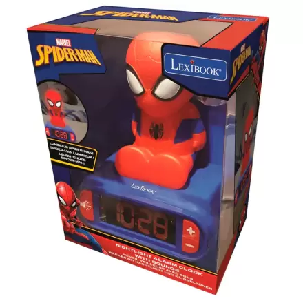 Marvel Spiderman Digitalni 3D alarm clock fotografija proizvoda
