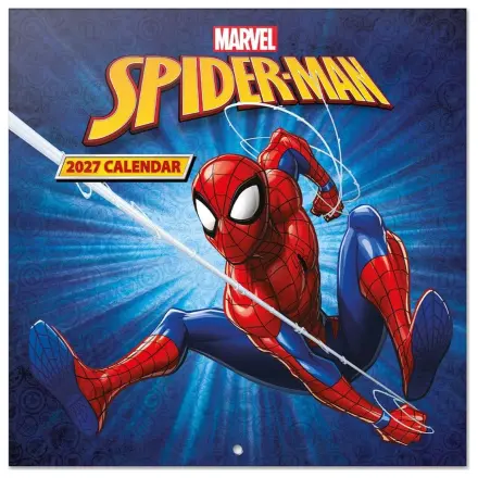 Spider-Man zidni kalendar 2027 30 x 30 cm fotografija proizvoda
