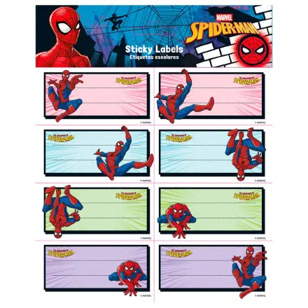 Marvel Spiderman samoljepljive naljepnice fotografija proizvoda