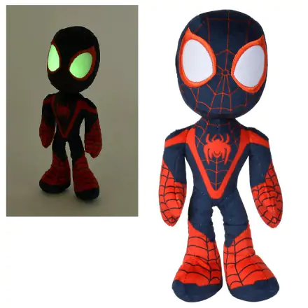 Marvel plišana figura Glow In The Dark Eyes Miles Morales 25 cm termékfotója