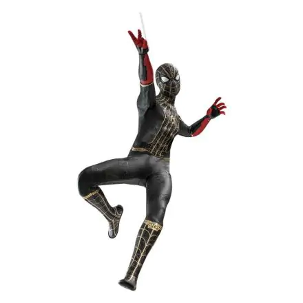 Spider-Man: No Way Home Movie Masterpiece akcijska figura 1/6 Spider-Man (Black & Gold Suit) 30 cm fotografija proizvoda