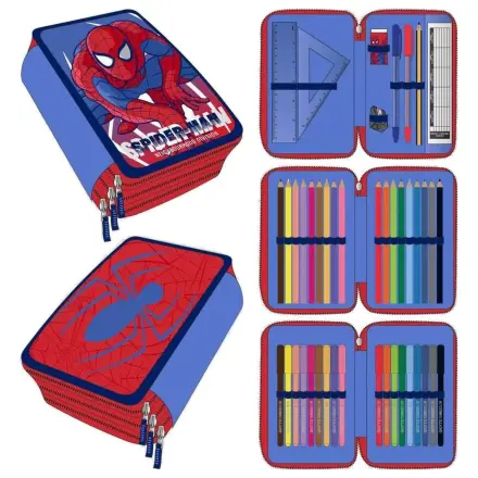 Marvel Spiderman trostruka pernica fotografija proizvoda