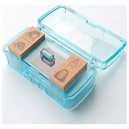 Spirited Away Chihiro in the train Plavi set žigova fotografija proizvoda