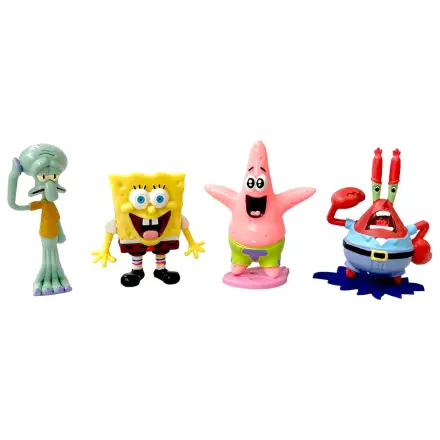 Sponge Bob pakiranje 4 figure fotografija proizvoda