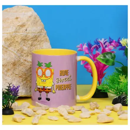 SpongeBob Home Sweet Pineapple unutarnje obojena šalica 325 ml fotografija proizvoda