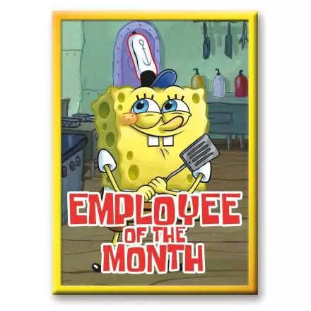 SPONGEBOB SQUAREPANTS Employee of the Month Magnet - Magnet 