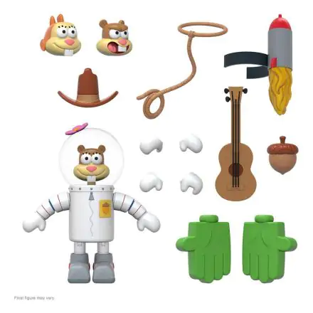 SpongeBob Ultimates akcijska figura Sandy Cheeks 18 cm fotografija proizvoda