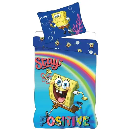 SpongeBob Stay Positive Dječja, Predškolska Navlaka za poplun fotografija proizvoda