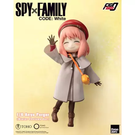 Spy x Family Code: White FigZero akcijska figura 1/6 Anya Forger zimska kostimska verzija 17 cm termékfotója