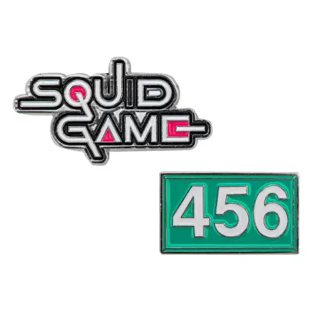 Squid Game Pins 2-Pack Squid Game & Player 456 - 2 komada pribadače Squid Game & Player 456 termékfotója