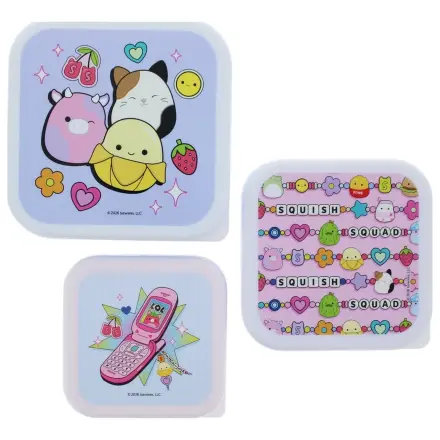 Squishmallows Kutije za grickalice, paket od 3 komada fotografija proizvoda