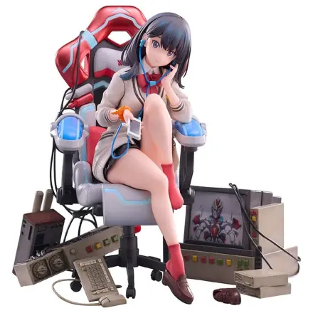 SSSS. Gridman Universe F:NEX PVC Statua Rikka Takarada Gaming Chair Ver. 19 cm fotografija proizvoda