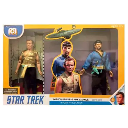 Star Trek akcijske figure 2-Pack Mirror Universe Spock & Kirk 20 cm termékfotója