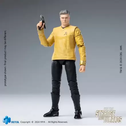 Star Trek Strange New Worlds Exquisite Mini Series akcijska figura 1/18 Pike 11 cm termékfotója