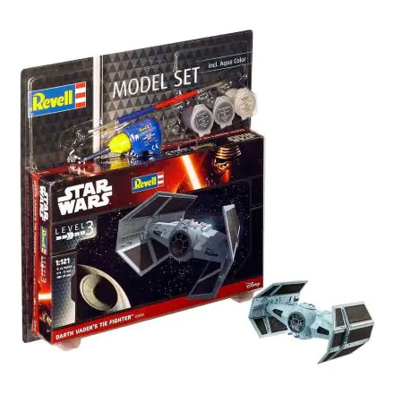 Star Wars Model Kit 1/121 set modela TIE Fighter Dartha Vadera 7 cm fotografija proizvoda