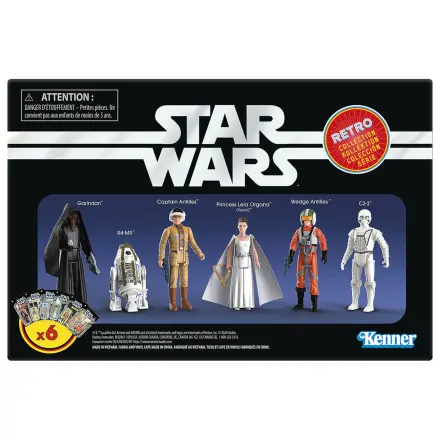 Star Wars: A New Hope Retro Collection set od 6 figura, 9,5 cm fotografija proizvoda