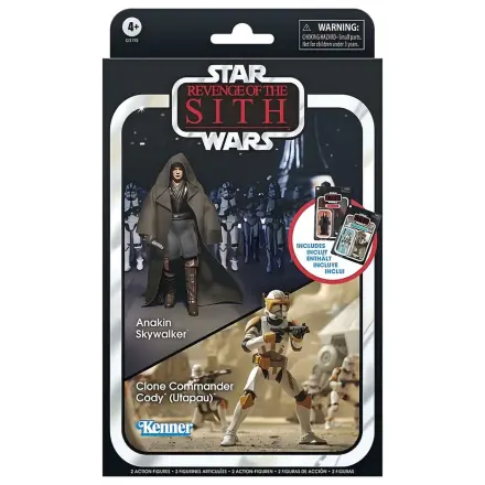 Star Wars Anakin Skywalker & Clone Commander Cody Utapau paket figura 9.5cm fotografija proizvoda