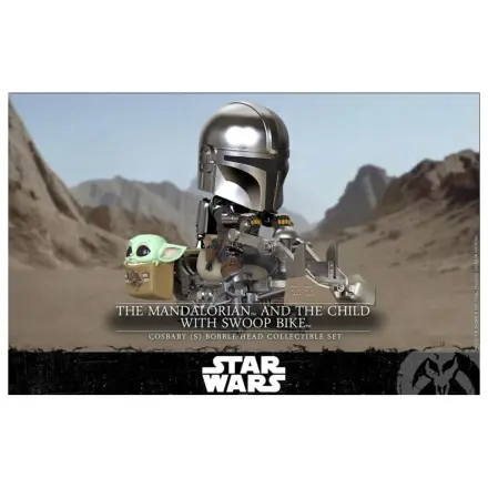 Star Wars Cosbaby Wave 1 The Mandalorian & The Child Swoop Bike fotografija proizvoda