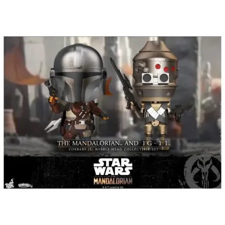 Star Wars Cosbaby Wave 3 Mandalorian & IG-11 set fotografija proizvoda