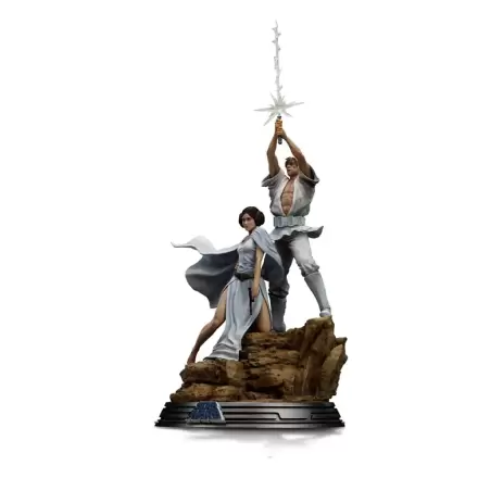 Star Wars Deluxe Art Scale Kip 1/10 Luke and Leia 41 cm termékfotója