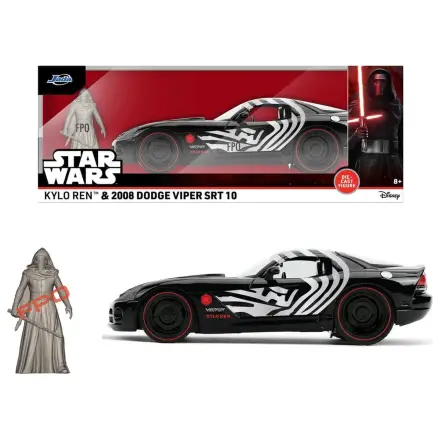 Star Wars Diecast Model 1:24 Kylo Ren Dodge Viper SRT10 2008 fotografija proizvoda