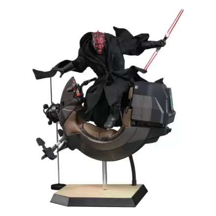 Star Wars Episode I Movie Masterpiece akcijska figura 1/6 Darth Maul s Sith Speederom 29 cm termékfotója