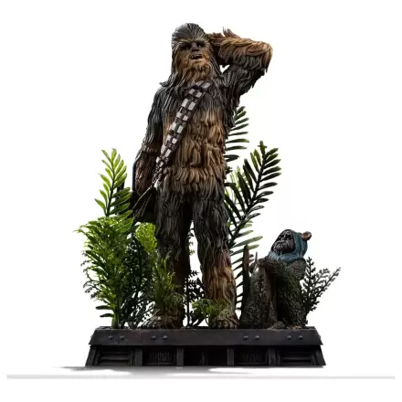 Star Wars Episode VI Art Scale Kip 1/10 Chewbacca and Tokkat 22 cm fotografija proizvoda