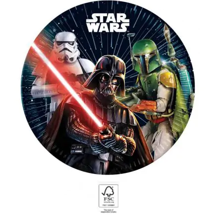 Star Wars Galaxy papirnati tanjur 8 komada 23 cm termékfotója