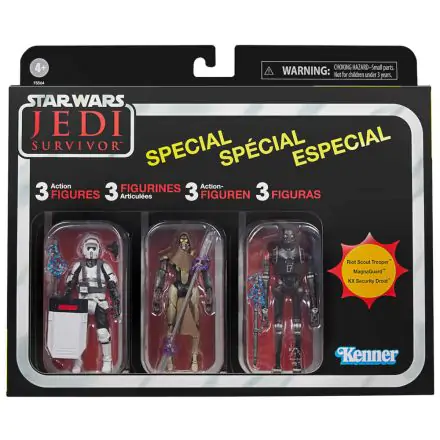 Star Wars Jedi: Survivor Vintage Collection Gaming Greats akcijske figure pakiranje od 3 komada 2022 Special 10 cm fotografija proizvoda